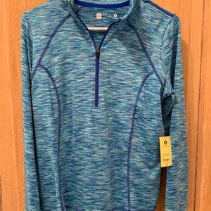 NWT Xersion workout pullover wicking run